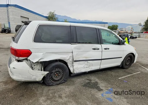 2008 Honda Odyssey Lx from USA, damaged, VIN 5FNRL38208B031607
